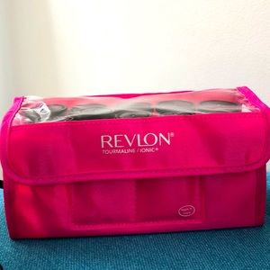 Revlon Perfect Heat curls to go travel set hair-setter hot curlers New